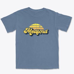 Medford New York Sublime Sunset Premium Heavyweight T-shirt