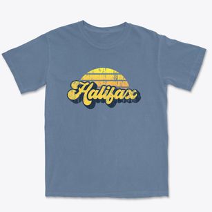Halifax Vermont Sublime Sunset Premium Heavyweight T-shirt