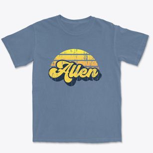 Allen Texas Sublime Sunset Premium Heavyweight T-shirt