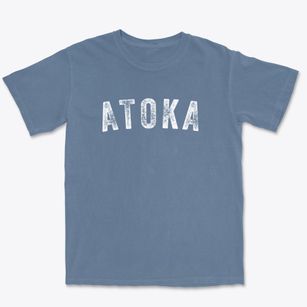 Atoka Oklahoma Timeless Retro Premium Heavyweight T-shirt