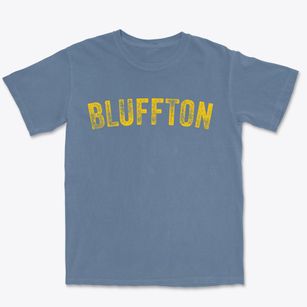 Bluffton Georgia Timeless Retro Premium Heavyweight T-shirt