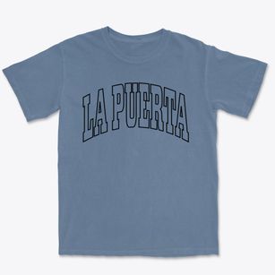 La Puerta Texas Trendy Block Premium Heavyweight T-shirt