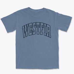 Westfir Oregon Trendy Block Premium Heavyweight T-shirt