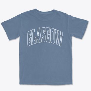 Glasgow Oregon Trendy Block Premium Heavyweight T-shirt