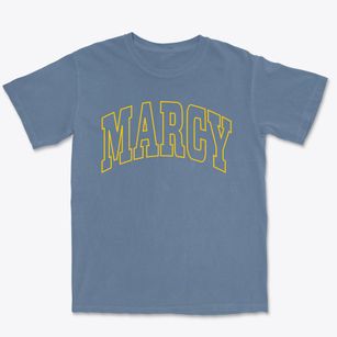 Marcy New York Trendy Block Premium Heavyweight T-shirt