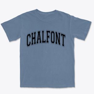 Chalfont Pennsylvania Varsity Premium Heavyweight T-shirt