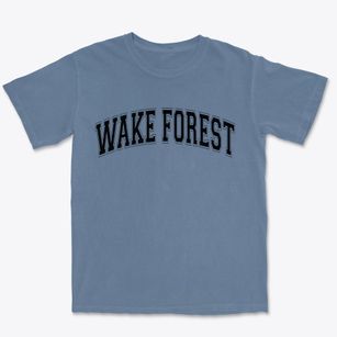 Wake Forest North Carolina Varsity Premium Heavyweight T-shirt