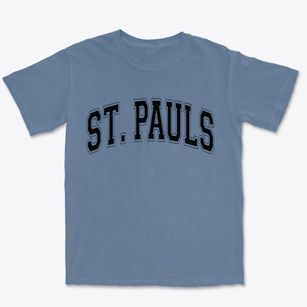 St. Pauls North Carolina Varsity Premium Heavyweight T-shirt