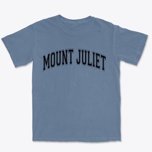 Mount Juliet Tennessee Varsity Premium Heavyweight T-shirt