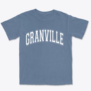 Granville New York Varsity Premium Heavyweight T-shirt
