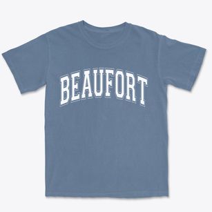 Beaufort North Carolina Varsity Premium Heavyweight T-shirt