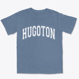 Hugoton Kansas Varsity Premium Heavyweight T-shirt