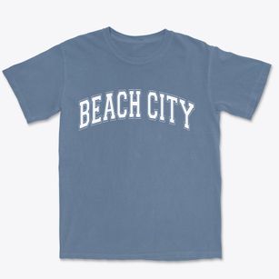 Beach City Texas Varsity Premium Heavyweight T-shirt