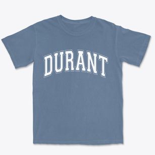 Durant Mississippi Varsity Premium Heavyweight T-shirt