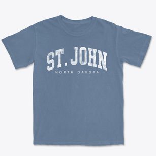 St. John North Dakota Urban Vibe Premium Heavyweight T-shirt