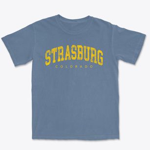 Strasburg Colorado Urban Vibe Premium Heavyweight T-shirt