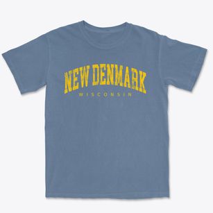 New Denmark Wisconsin Urban Vibe Premium Heavyweight T-shirt