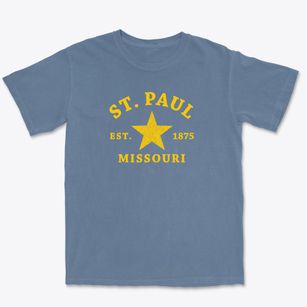 St. Paul Missouri Star Premium Heavyweight T-shirt