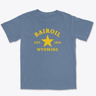 Bairoil Wyoming Star Premium Heavyweight T-shirt