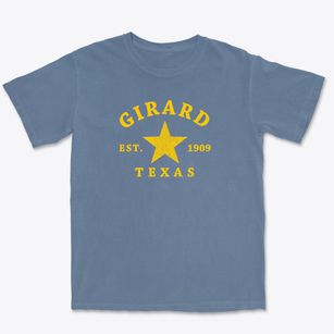 Girard Texas Star Premium Heavyweight T-shirt