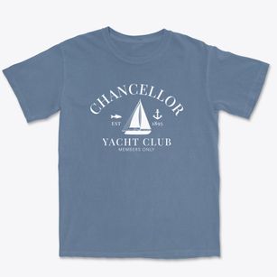 Chancellor South Dakota Yacht Club Premium Heavyweight T-shirt