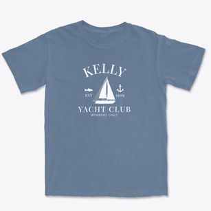 Kelly Wyoming Yacht Club Premium Heavyweight T-shirt