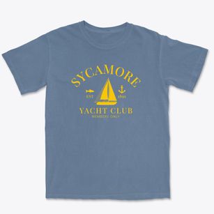 Sycamore Georgia Yacht Club Premium Heavyweight T-shirt