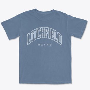 Litchfield Maine Inline Premium Heavyweight T-shirt