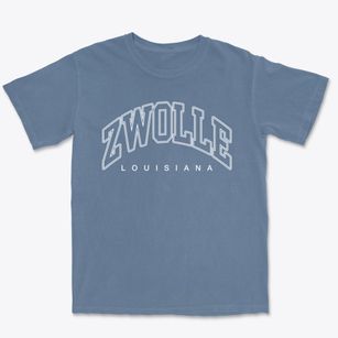 Zwolle Louisiana Inline Premium Heavyweight T-shirt