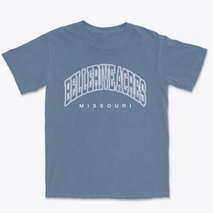 Bellerive Acres Missouri Inline Premium Heavyweight T-shirt