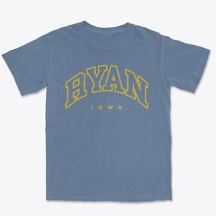 Ryan Iowa Inline Premium Heavyweight T-shirt