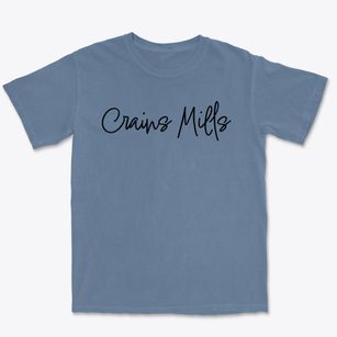 Crains Mills New York Freestyle Premium Heavyweight T-shirt