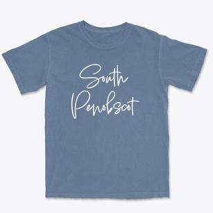 South Penobscot Maine Freestyle Premium Heavyweight T-shirt