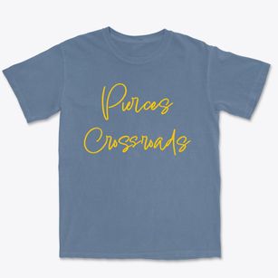 Pierces Crossroads North Carolina Freestyle Premium Heavyweight T-shirt