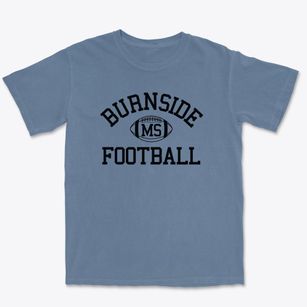 Burnside Mississippi Football Premium Heavyweight T-shirt