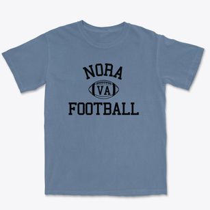 Nora Virginia Football Premium Heavyweight T-shirt
