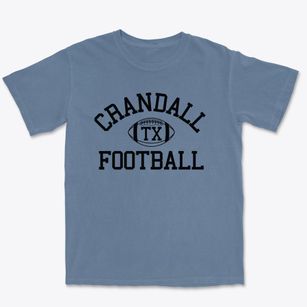 Crandall Texas Football Premium Heavyweight T-shirt