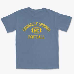 Connelly Springs North Carolina Football Premium Heavyweight T-shirt