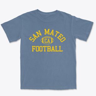 San Mateo California Football Premium Heavyweight T-shirt