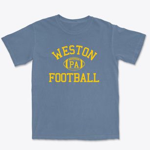 Weston Pennsylvania Football Premium Heavyweight T-shirt