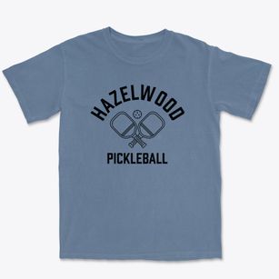 Hazelwood Louisiana Pickleball Premium Heavyweight T-shirt