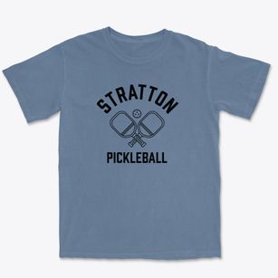Stratton Mississippi Pickleball Premium Heavyweight T-shirt