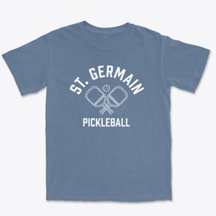 St. Germain Wisconsin Pickleball Premium Heavyweight T-shirt