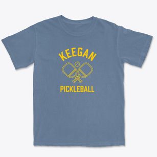 Keegan Maine Pickleball Premium Heavyweight T-shirt
