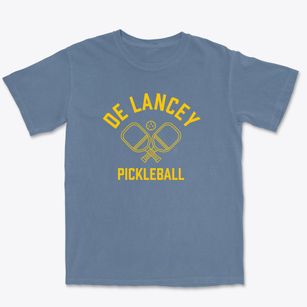 De Lancey New York Pickleball Premium Heavyweight T-shirt