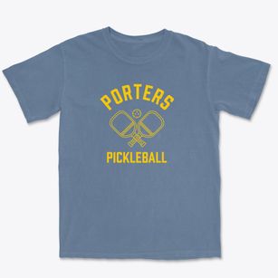 Porters Wisconsin Pickleball Premium Heavyweight T-shirt