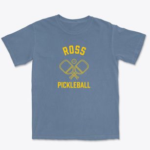 Ross Ohio Pickleball Premium Heavyweight T-shirt