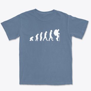   Hiking Man Premium Heavyweight T-shirt