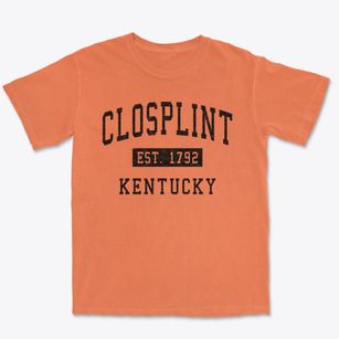 Closplint Kentucky Classic Established Premium Heavyweight T-shirt