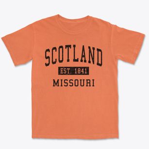 Scotland Missouri Classic Established Premium Heavyweight T-shirt